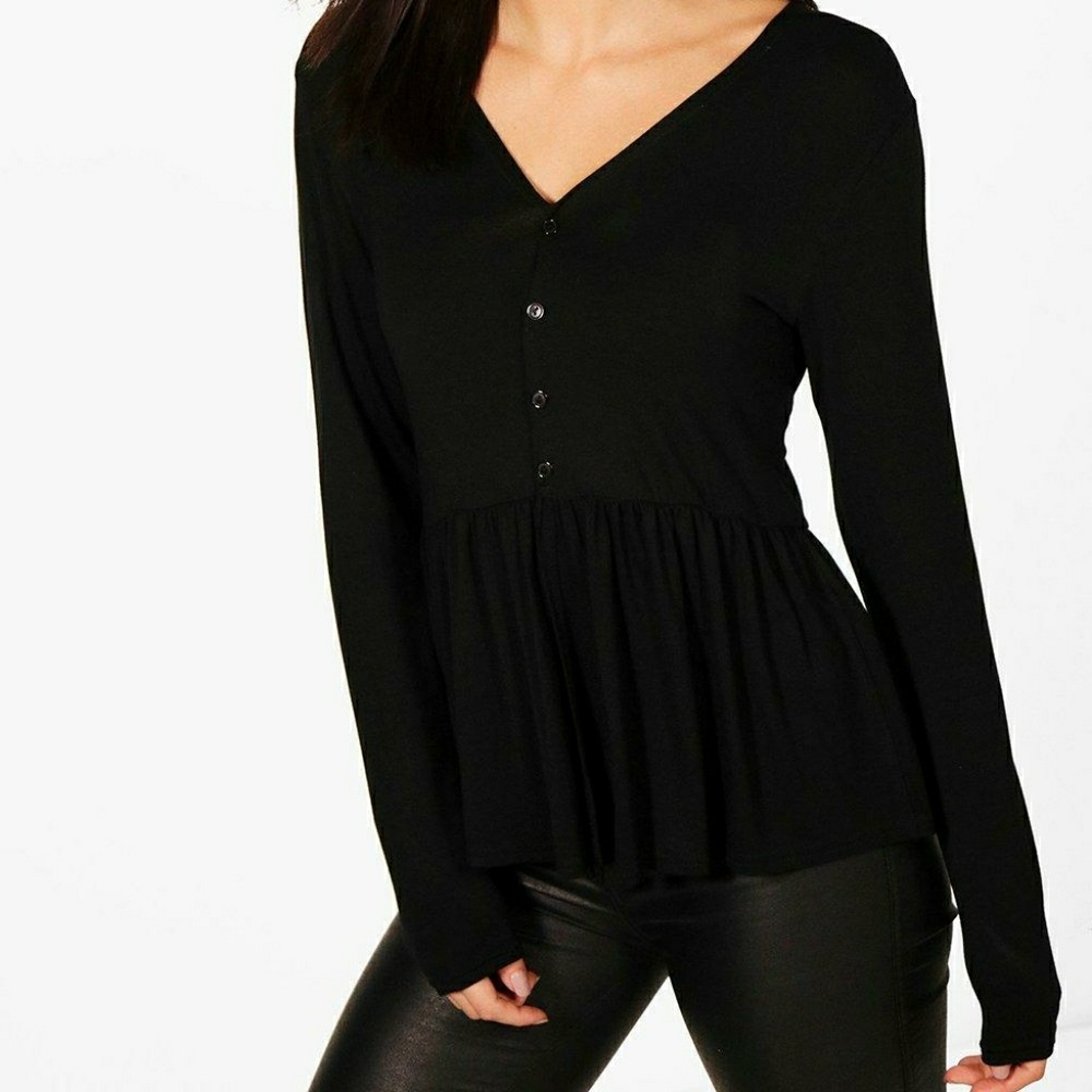 Boohoo Long Sleeve Top